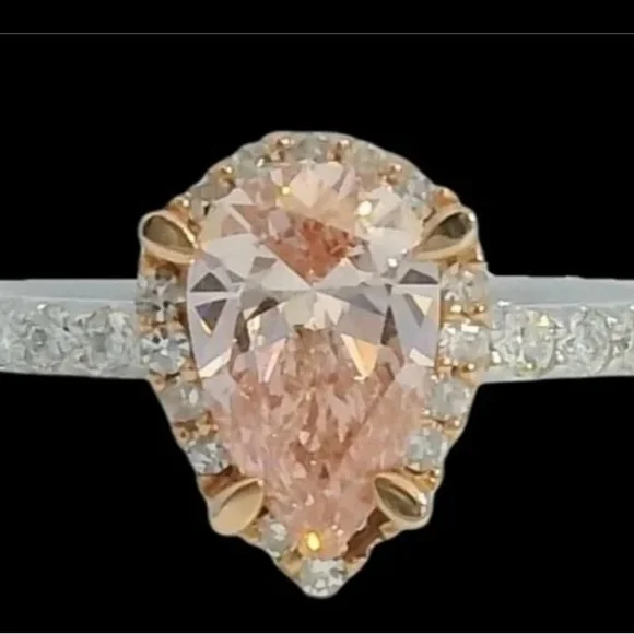 14K GOLD 1.50 CARAT DIAMOND RING - Picture 1 of 8